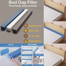 High Density Foam Mattress Gap Filler Bed Extender Support Cushion – Foam Only