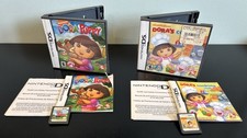 Nintendo DS Video Game Lot Doras Cooking Club & Dora Puppy Both Complete Tested