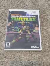 Teenage Mutant Ninja Turtles - Nintendo Wii, Tested. Fast Shipping! NO Manual