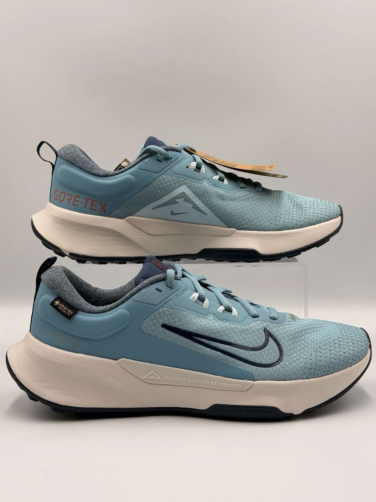 Mens Size 8 Nike Juniper Trail 2 GORE-TEX Denim Turquoise HM9734-402