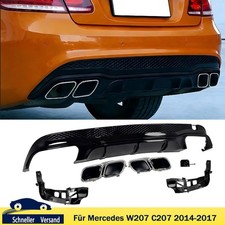 Heckdiffusor Schwarz Mit Auspuff Für Mercedes W207 C207 E550 E400 Sport Diffusor Heckdiffusor Schwarz Mit Auspuff Für Mercedes W207 C207 E550 E400 Sport Diffusor