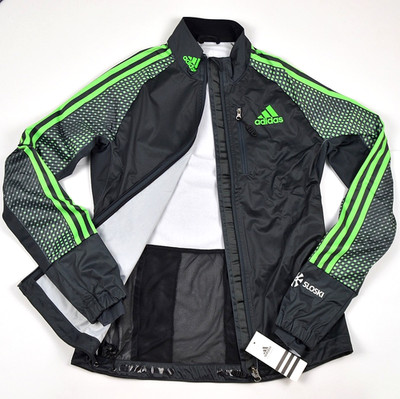 ADIDAS Athlete Jacke Running Ski X-Country Damen Team Slow. Training blau 34/S