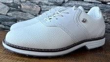 Thestrom Classic White Synthetic Spikeless Golf Shoes UK Size 6 Unisex NEW Other