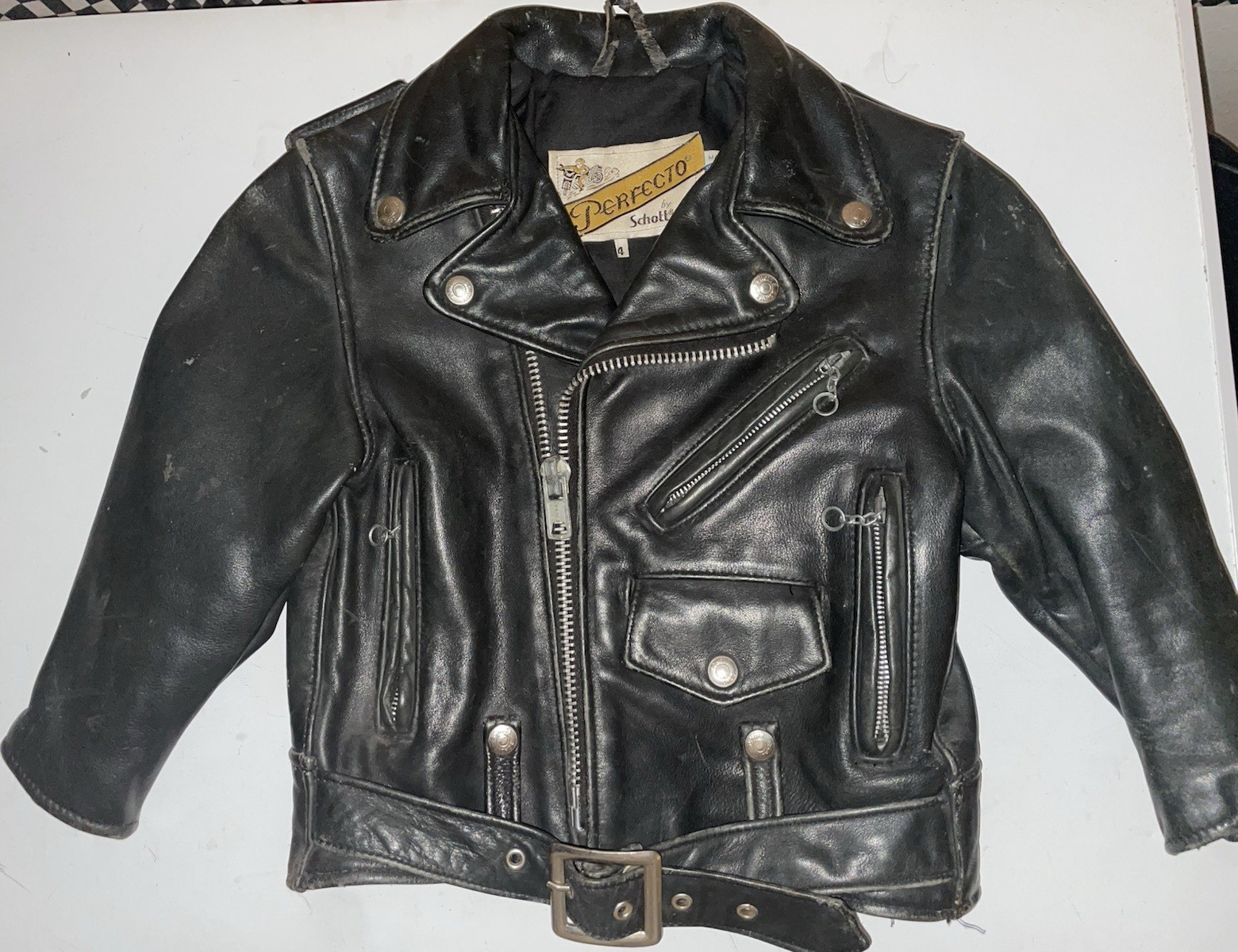 'One Horsehide Slim | 613SH nyc レザージャケット　schott Star' Jacket Motorcycle Perfecto® ジャケット・アウター