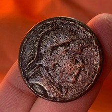 Very Rare Ancient Roman Mithridates VI Genuine Silver coin