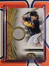 2023 Topps Tier One Relics William Contreras #T1R-WC 281/400 ATLANTA BRAVES