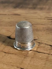 STERLING SILVER THIMBLE Birmingham 1919