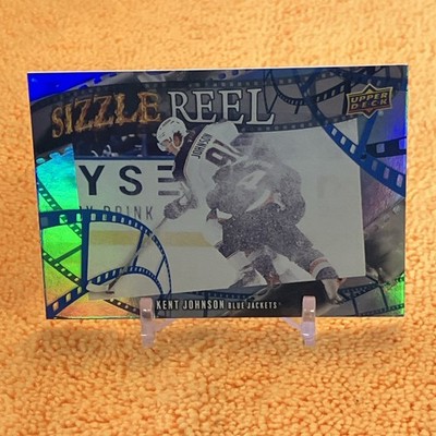 Kent Johnson 2025-26 Upper Deck S1 #SR-12 SIZZLE REEL - Columbus Blue Jackets