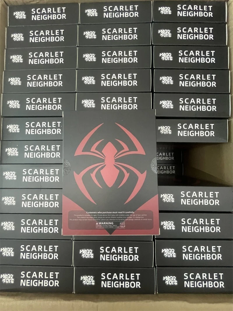 Mess Toys Scarlet Neighbor Kaine Parker Spider-Man 1/12 Action Figure USA STOCK image 3