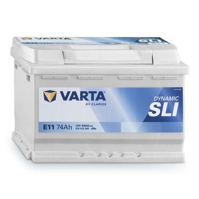 VARTA E11 Dynamic SLI Autobatterie 12V 74Ah