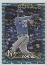2024 Topps Series 2 Aqua Foil 169/399 Logan Porter #666 0v3r