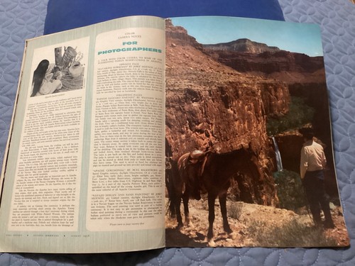 ARIZONA HIGHWAYS AUGUST 1958 "INDIANS OF AZ." HERVORRAGENDER ZUSTAND/VERSANDKOSTENFREI!!!!! - Bild 8 von 21