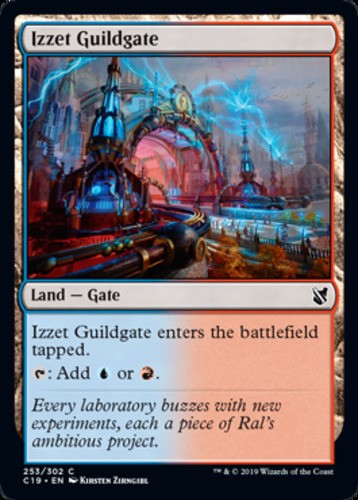 Izzet Guildgate Commander 2019 Lightly Played, English