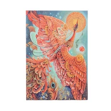 Firebird Midi Unlined Hardcover Journal, 144pg, 120GSM by Paperblanks (Birds of