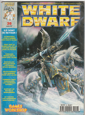 White Dwarf Nr. 38 Juni 1997 Games Workshop JdR Rollenspiele Figuren Citadel