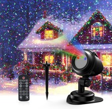 Christmas Laser Lights Projector Outdoor RGB Firefly Star Light With Remote