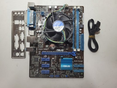 ASUS P8H61-M LX PLUS Motherboard w/i5-3470, 8GB RAM, IO Shield #1261