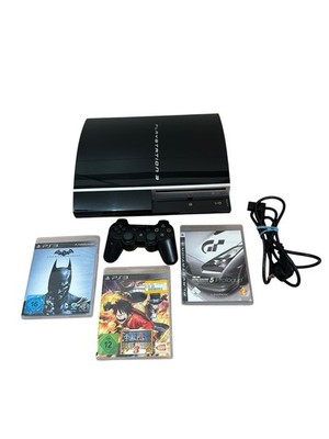 Sony PS3 Fat CECHL04 Konsole OVP + Spiele/Controller , neue Wärmeleitpaste  