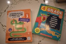 Homeschool Workbooks-Grade 3/Grade 4- Reading-Writing-Math-History-Educational