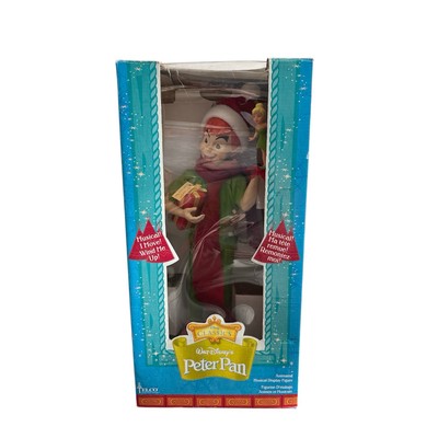 Peter Pan Animated Musical Display Figure Vintage Telco Walt Disney Classic Rare
