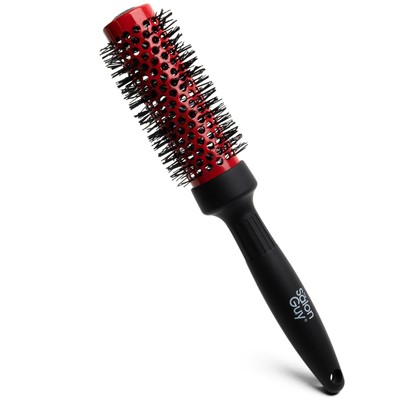 Ion Infused Ceramic Round Brush | Salon Quality Brush for Blow Drying | Fixes...