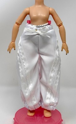 Rainbow High Color Create Airbrush Doll Outfit White Baggy Harem Balloon Pants