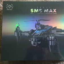 SMS MAX Ready to Fly Camera Drone w/ 5in Screen Remote, Optical Flow, Avoidance