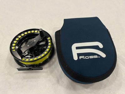 Centerpin Reel Ross Reels Flow Steelhead Float Fishing 4.5  USA Made w/case