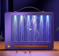 Zanzariera Elettrica a LED con Griglia ad Alta Tensione UV per Interni e Esterni