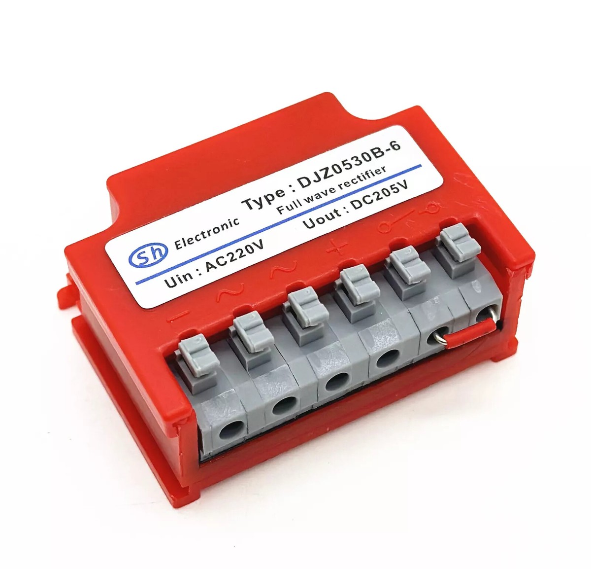 DJZ0530B-6 INPUT 220VAC OUTPUT 205VDC full wave brake rectifier | eBay