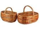 Shopping Basket HUGE Picnic Hamper 2 Sizes Wicker Car Basket WIKLER Wicker Basket