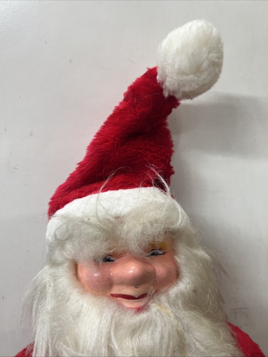Rare Vintage Christmas 41'' Stuffed 7UP Santa Claus Store