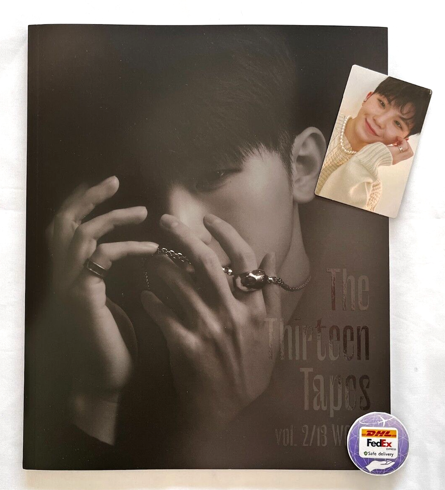 SEVENTEEN WOOZI The Thirteen Tapes TTT vol. 2/13 Photobook Poster Photocard ④