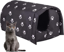 Cat House for Outdoor Cats in Winter, Outdoor Cat Houses for Feral Cats Weatherp