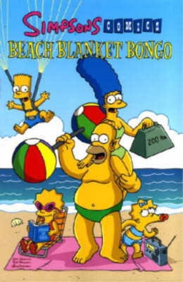 Simpsons Comics präsentiert Stranddecke Bongo, vielfältig, gebraucht; sehr gutes Buch