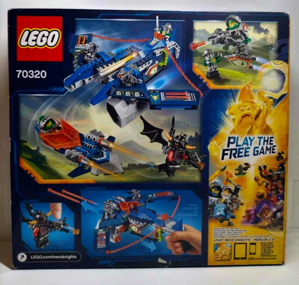 Lego 70320 Aaron Fox's Aero-Striker V2 - Nexo Knights Neuf Scellé New Sealed - Photo 2/4