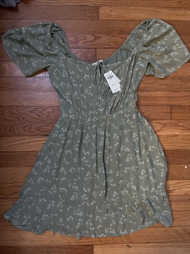fitch easy waist mini dress XS NWT 