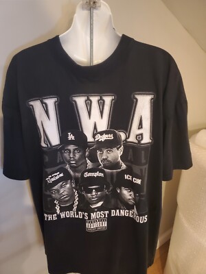 Vintage IcedOut NWA T-shirt Ice Cube, Eazy E, Dr Dre And Vintage IcedOut NWA T-shirt Ice Cube, Eazy E, Dr Dre And