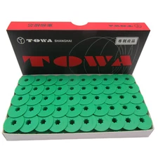"M" Style TOWA Brand Plastic Bobbins FOR JUKI DU-1181 DNU-1541 CONSEW 205RB