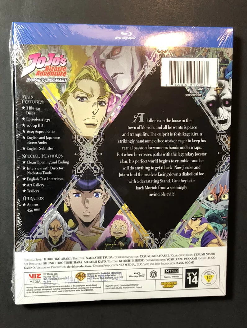 Jojo's Bizarre Adventure Set 5: Diamond is Unbreakable - Part 2