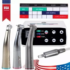 Dental Brushless LED Electric Micro Motor /1:1 1:5 Increasing Handpiece MD