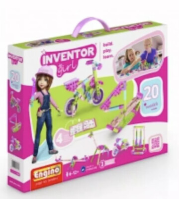 Engino Inventor Girl 20 in1 - Konstruktionsbausatz 20 Modelle NEU OVP IG20