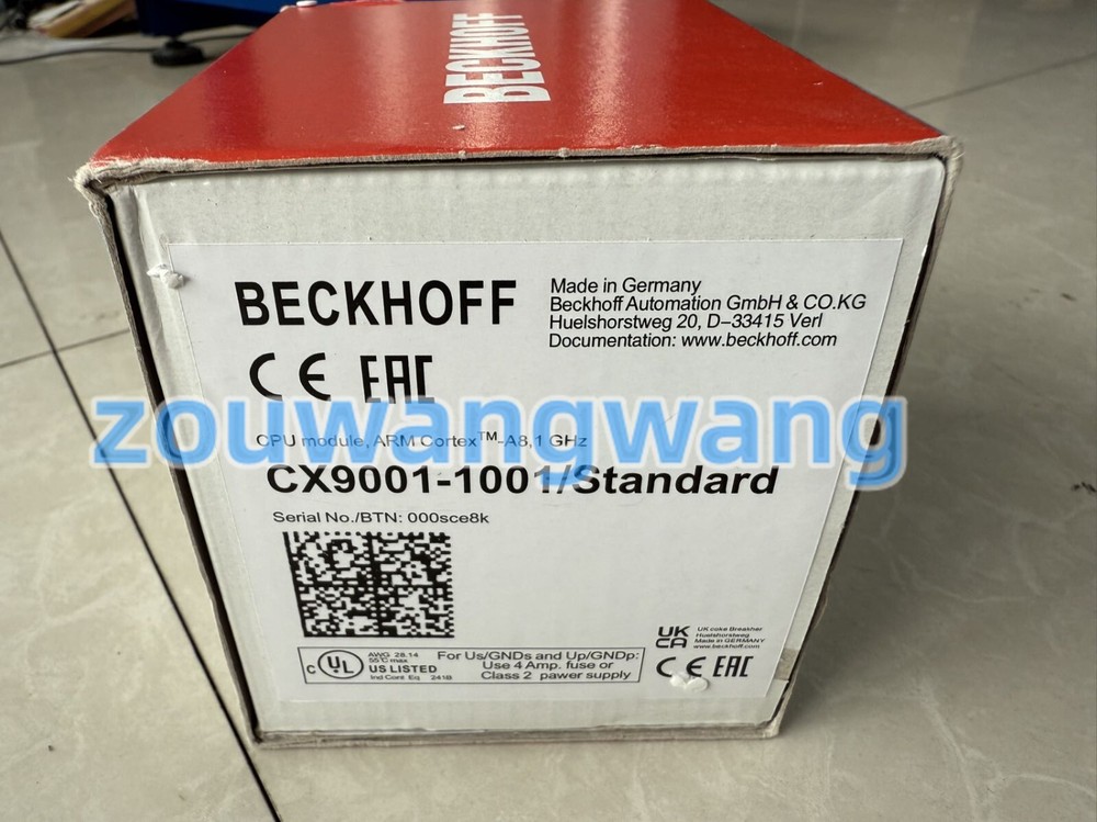 BECKHOFF CX9001-1001 PLC Module CX9001-1001 PLC CX9001-1001