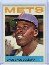 1964 Topps Choo-Choo Coleman New York Mets #251 ⭐️💥🎯 EX/EX+
