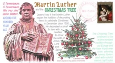 COVERSCAPE computer designed Martin Luther's first "Christmas Tree" event cover