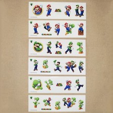 34 Adesivi Kinder Super Mario