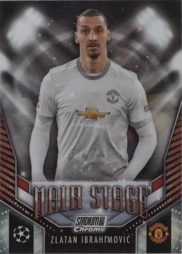 2023-24 Stadium Club Chrome UEFA Champions League #88 Zlatan