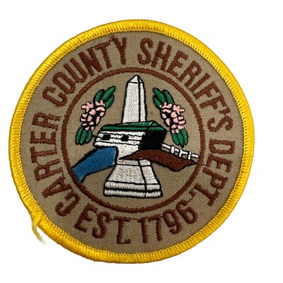 Carter County Sheriffs Department Shoulder Patch 