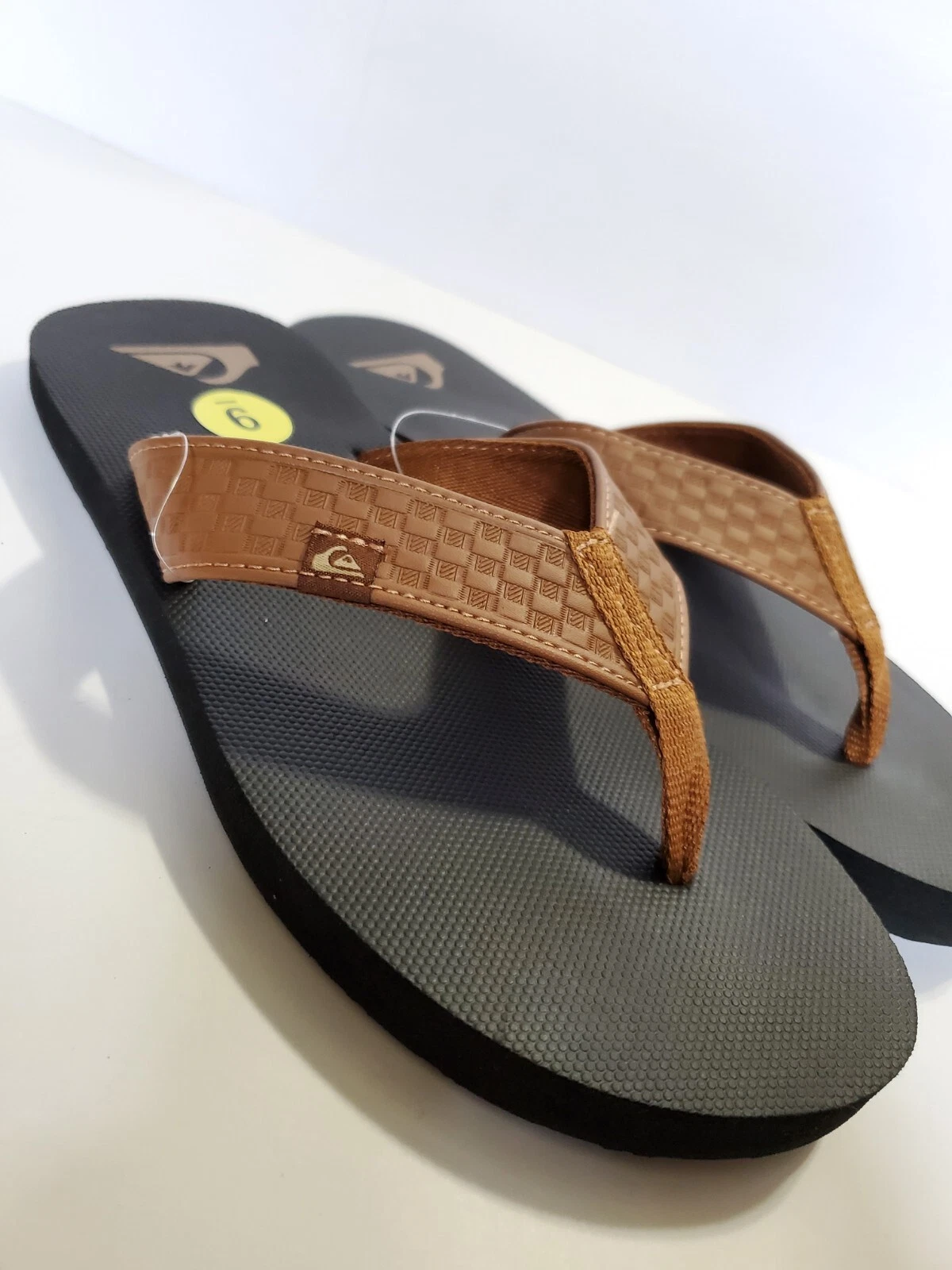 PUMA Sandali infradito uomo Quicksilver nero marrone taglia 9 NUOVI