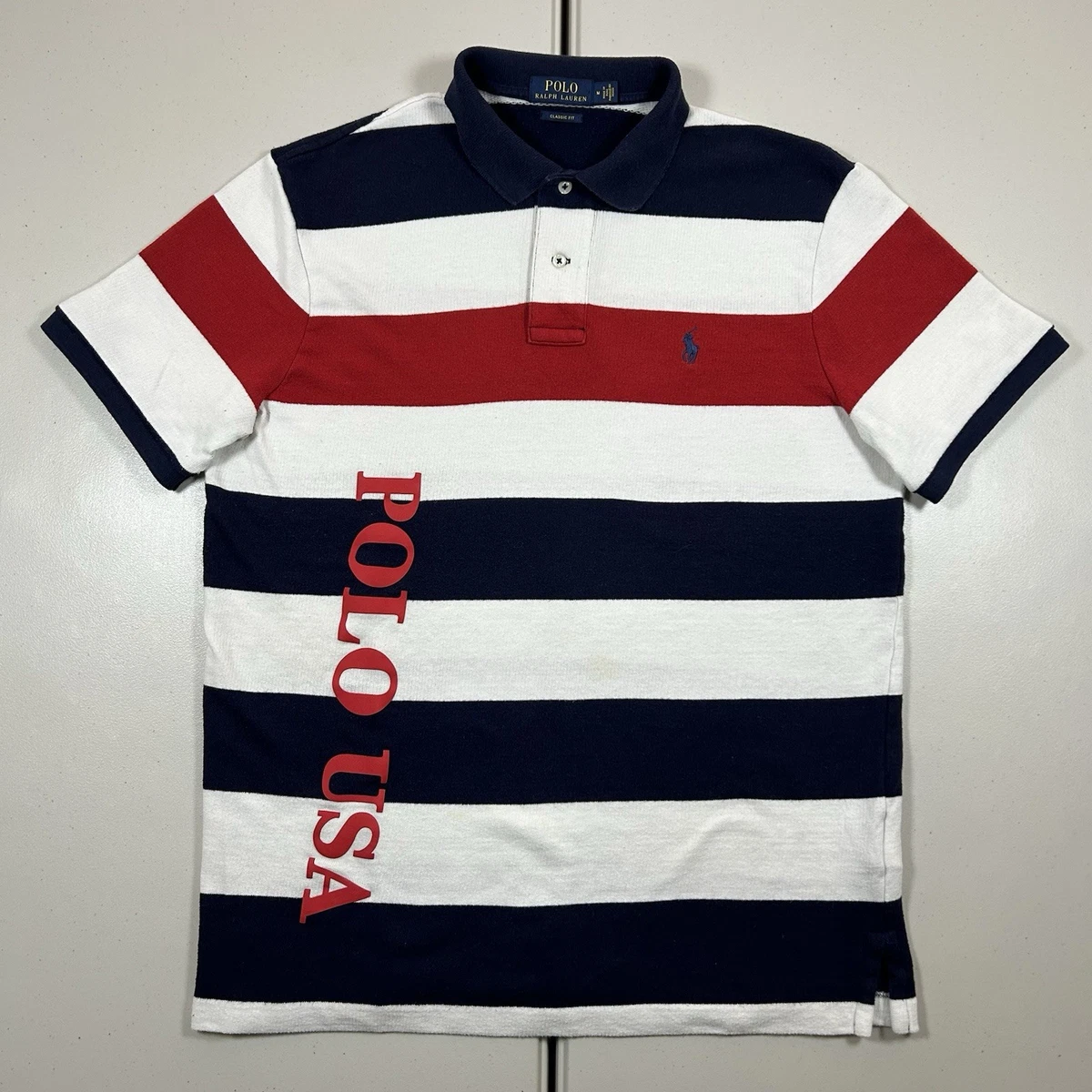 Preços baixos em Polo Ralph Lauren USA T-shirts para Homens | eBay